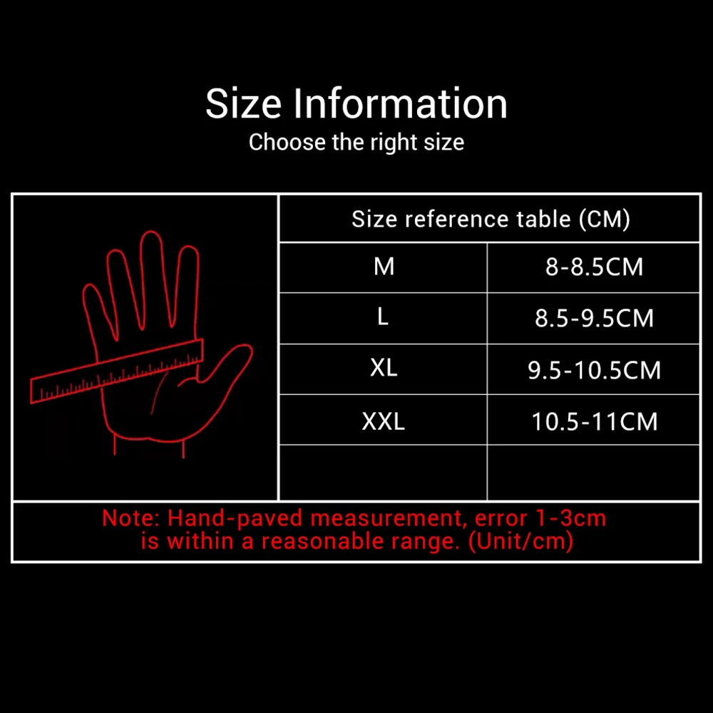 Motorcycle Gloves For Winter Windproof Warm And Fall Resistant Off-road Motorcycle Riding Touch Screen Full Finger Leather Glove