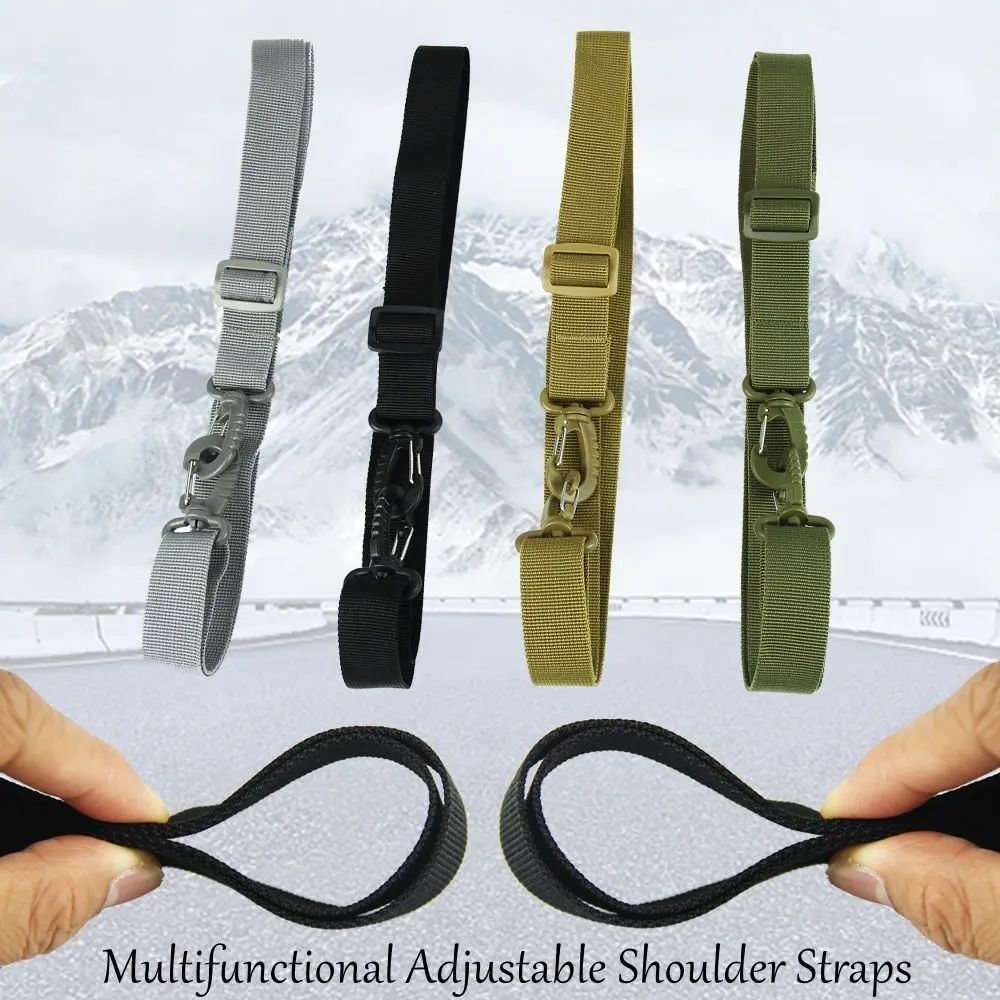Portable Adjustable Shoulder Straps Polyester Briefcase Nylon Shoulder Backpack Straps Multifunctional Usage Ski Fixed Strap