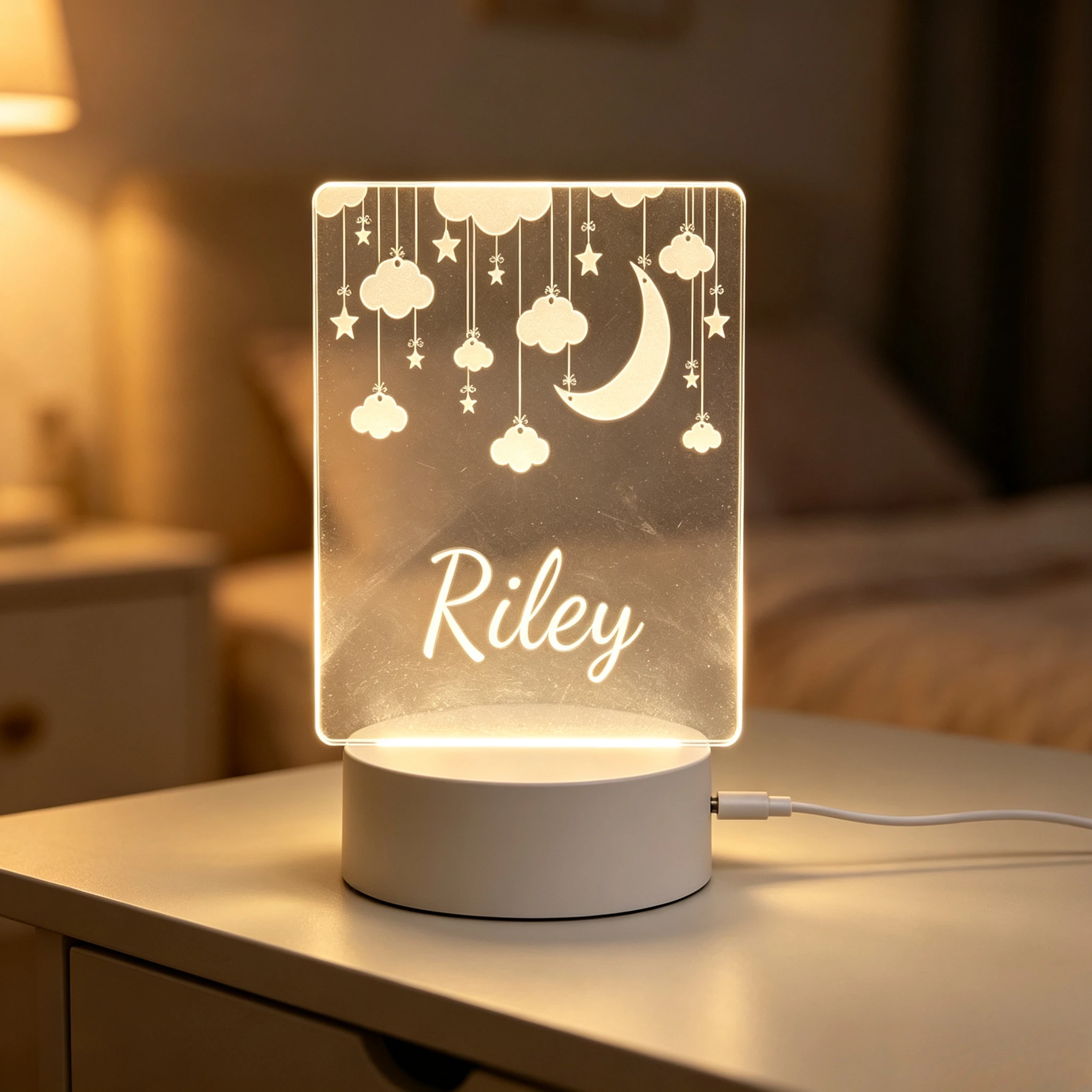 Lampu Akrilik 3D Elegan Berben - Custom Night Sky ulasan dan harga