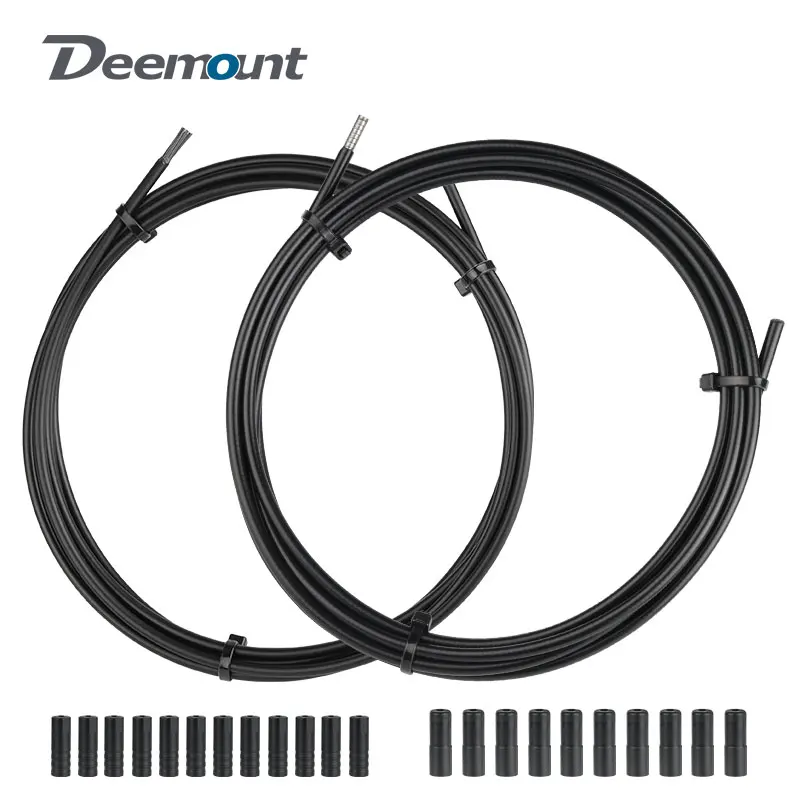 

Inner Hose Lubricated Cable Bicycle Control Wires Easier Routing Derailleur Brake Line 3 Meters Extra Long 3 Layer Outer Housing