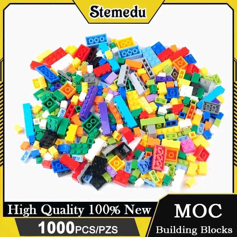 

1000PCS Mini Building Blocks Set Colorful Creative DIY Toy Compatible with Major Brands Safe ABS Plastic