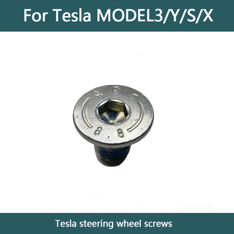1pc for Tesla Model 3 S Model Y X Steering Wheel Screw Bolt
