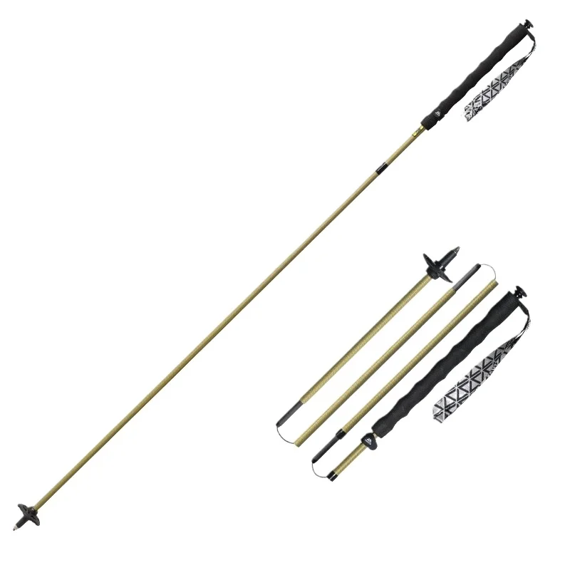 Carbon fiber climbing pole pull rope fixed folding pole super light and strong