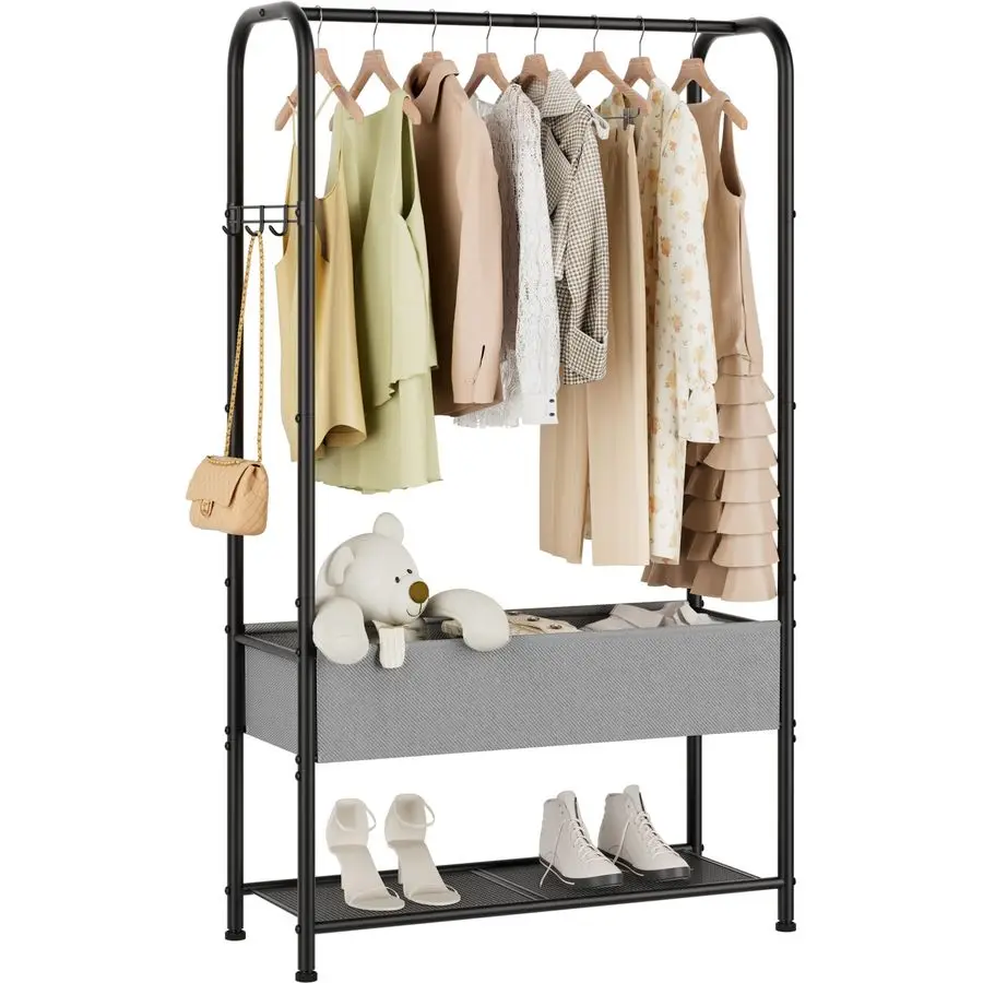 

Напольная металлическая вешалка для одежды, сверхпрочная, для сушки и хранения, портативная, для прачечной