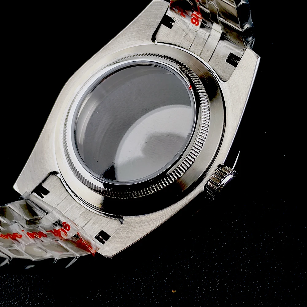 NH35-Gehäuse, 36/39 mm, Edelstahlgehäuse, Herren-Automatikuhr, Saphirglas, geeignet für NH35-Uhrwerk, Uhrenzubehör