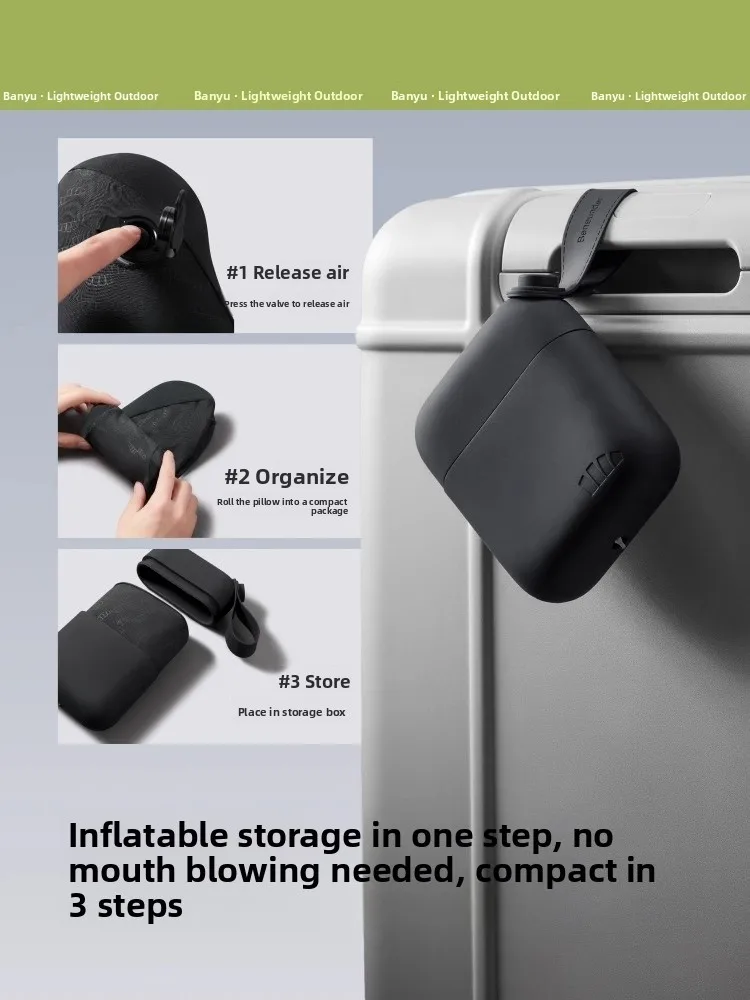 

Портативная надувная U-образная подушка для путешествий, для второго класса поездов и эконом-класса самолетов