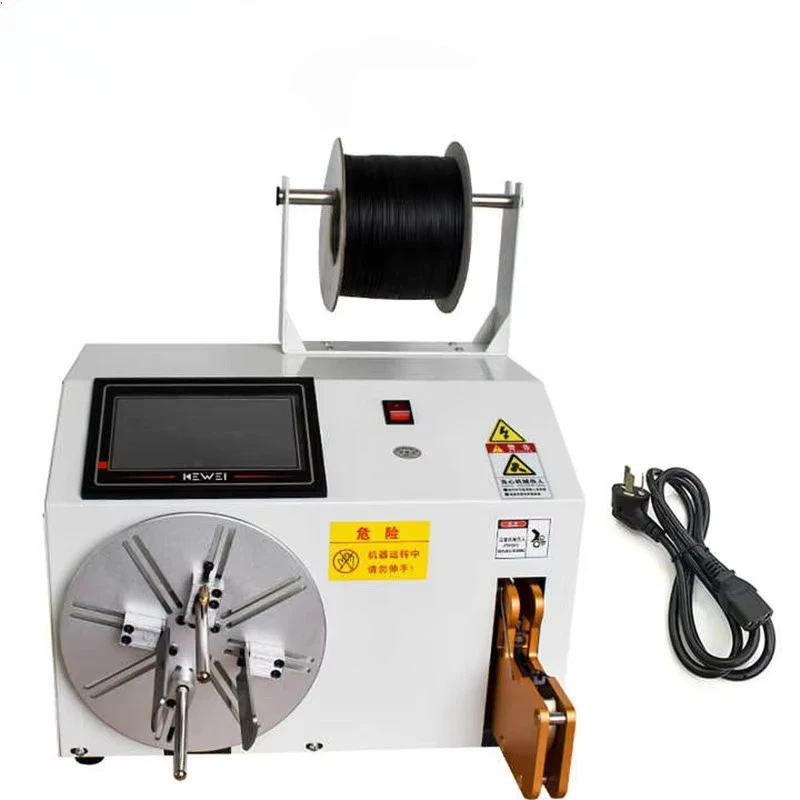 Semi-automatic coil measuring winding machine stranded wire winding machine copper wire coil winding machine