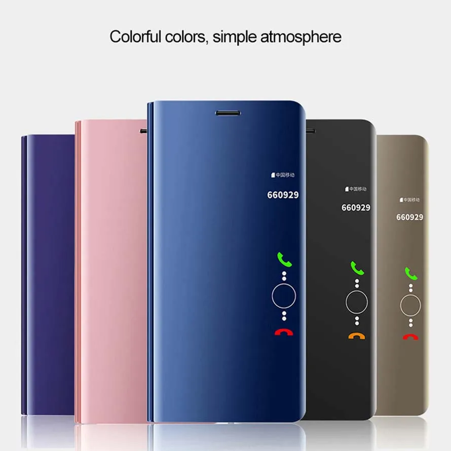 Luksusowe etui z klapką Smart Mirror View dla Huawei Honor 200 Lite Cover Honor200 Pro 200Lite ELI-AN00 ELP-AN00 Obudowa telefonu komórkowego na — zdjęcie produktu 6