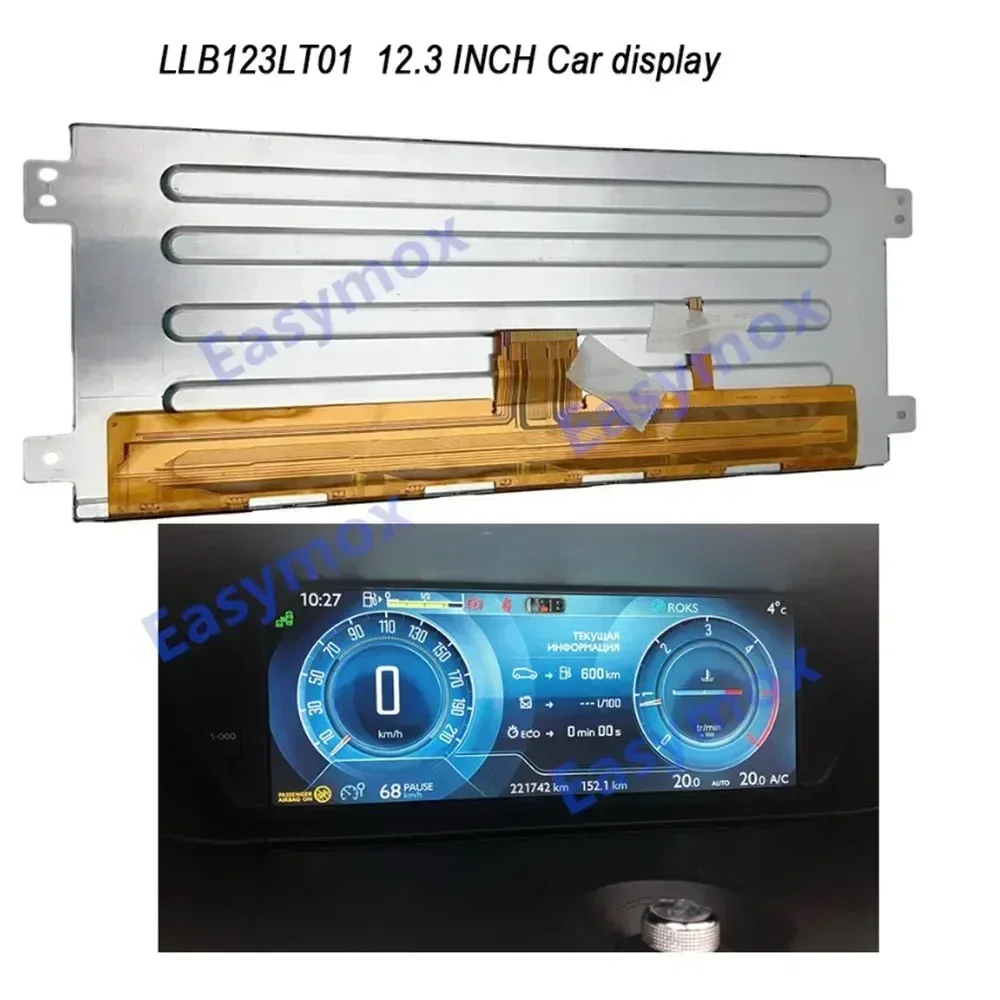 

12.3" Car LCD Display for Citroën C4 Picasso Spacetourer Peugeot 3008 5008 Instrument Cluster Dashboard LLB123LT01 Repair