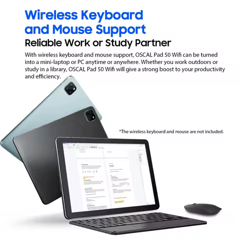 Blackview Oscal Pad50 WIFI Tablet 10.1 Inch 800*1280 HD Display 5100mAh Long Battery Life A133P CPU Android Tablet
