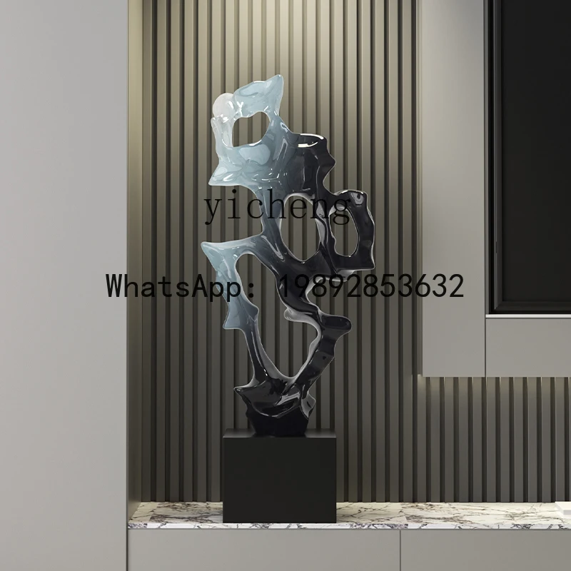 

B-2 Sculpture Parts Model Room Hotel Lobby Soft Decoration Living Room Entrance Abstract Crafts