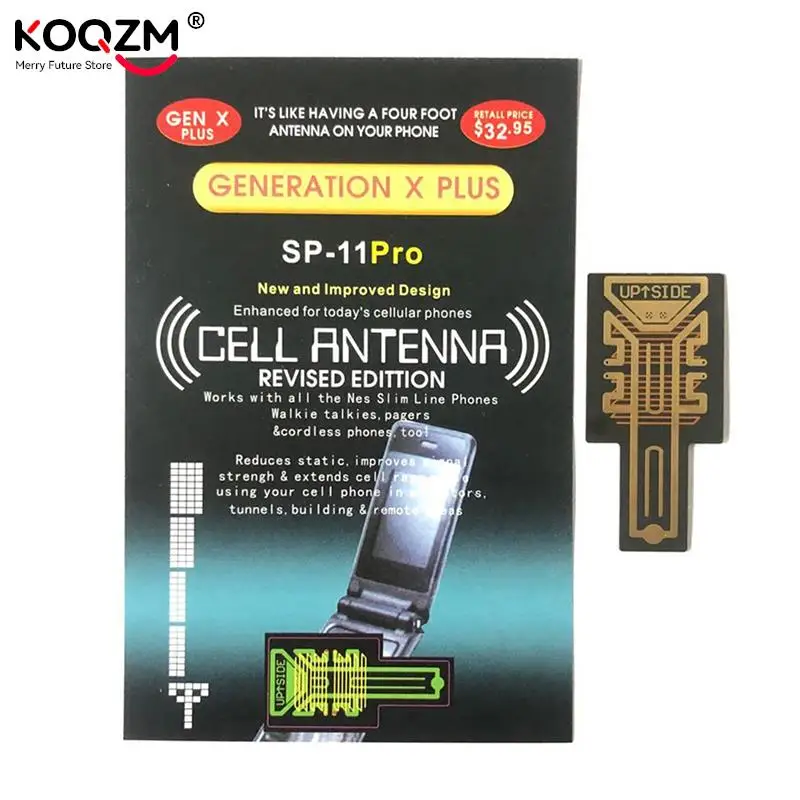 Portable Signal Enhancement Stickers Booster SP11 Pro Antenna Signal Amplifier for All Smart Phones Cell Phone Booster Sticker