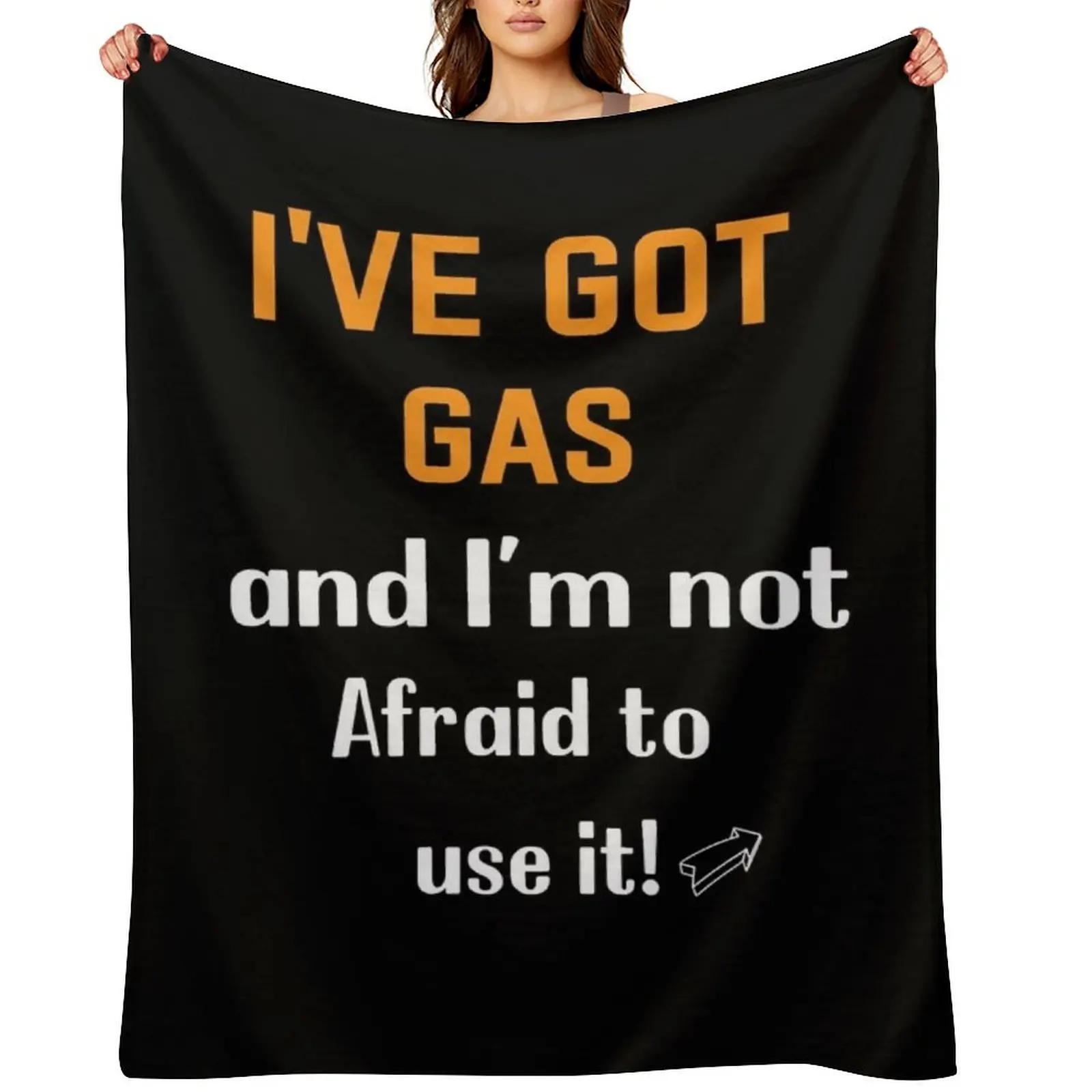 

I&x27;ve Got Gas, and I&x27;m not Afraid to use it!&quot Throw Blanket Soft Beds Cute Kid'S cosplay anime Blankets