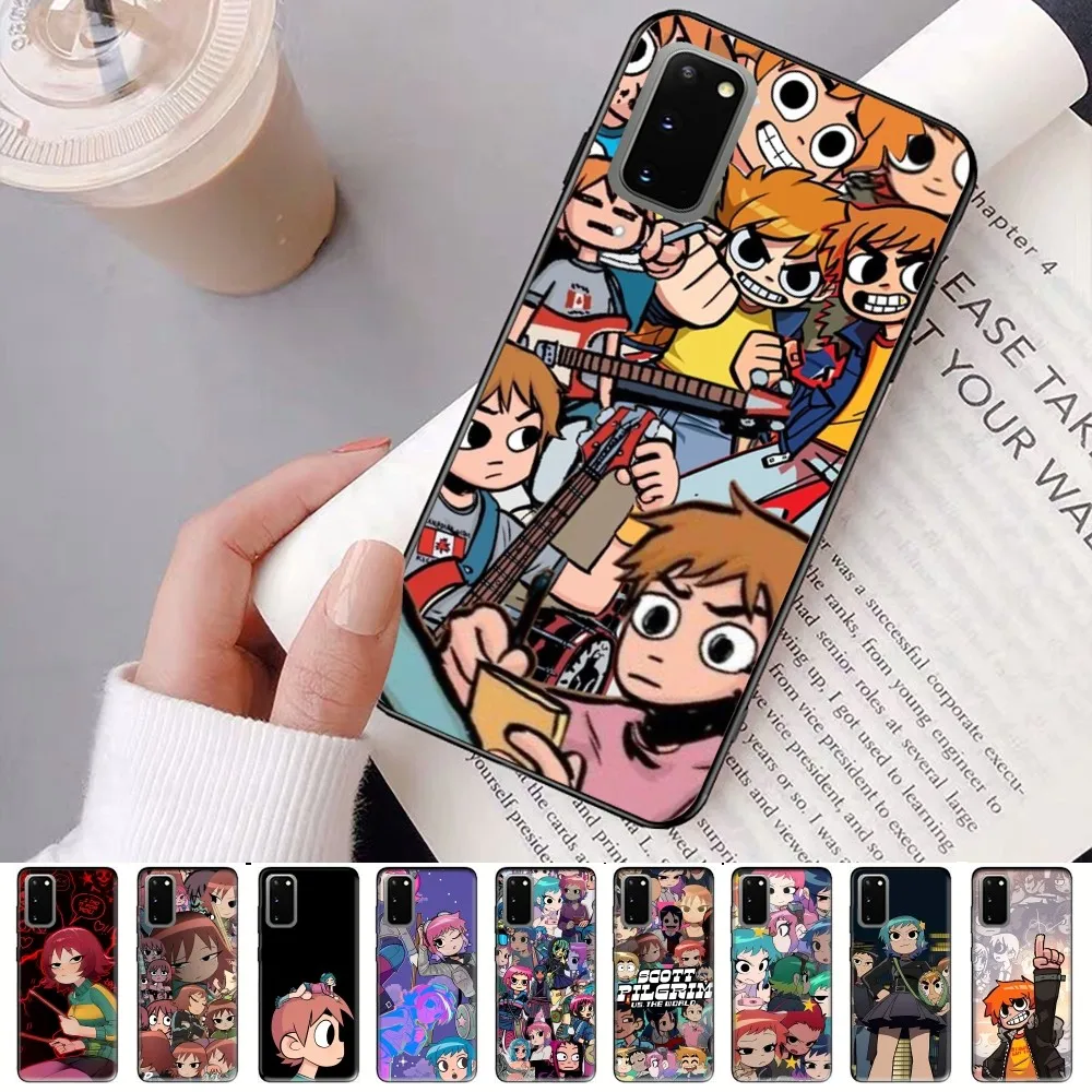 Scott Pilgrim cartoon Phone Case For Samsung S 9 10 20 21 22 23 30 23plus lite Ultra FE S10lite Fundas