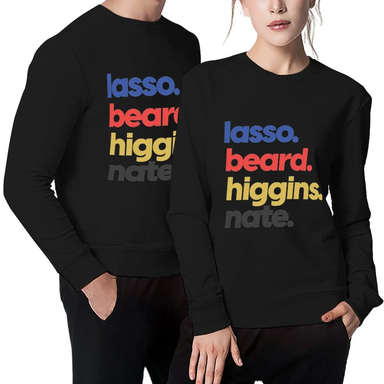 

Lasso. Beard. Higgins. Nate. Pullover men's sweat-shirt set men's clothing anime clothes aesthetic clothing sweatshirt for men