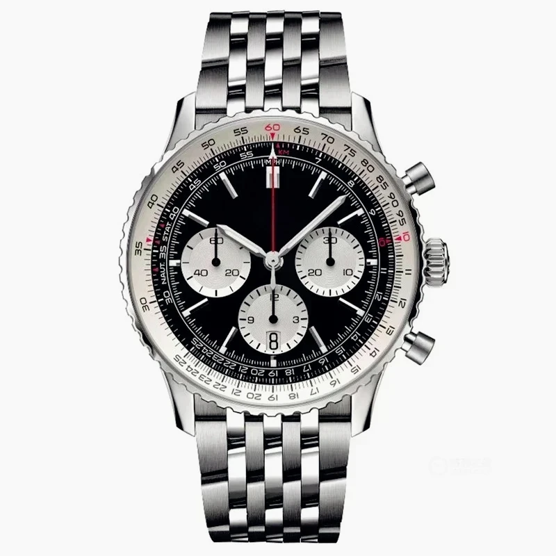 2026 hoogwaardig vrijetijdshorloge, multifunctioneel quartz chronograafhorloge voor heren, AAA, VK63 uurwerk AAAAA