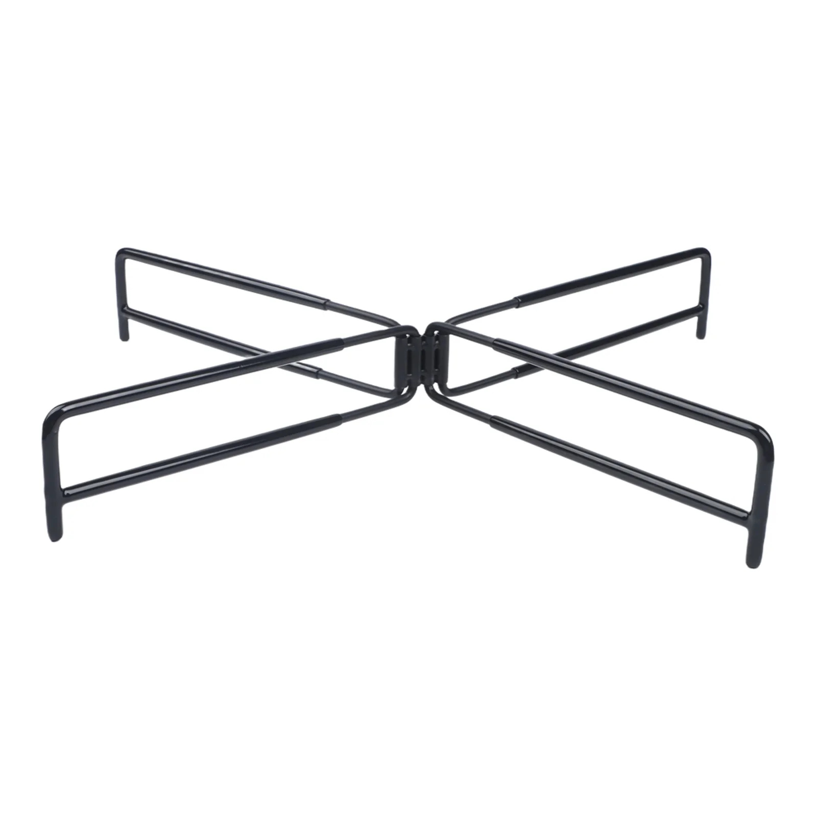 

Camping Foldable Stand with Adjustable Legs and Iron Frame Non-Slip Bracket for Stable Support of Outdoor Bags