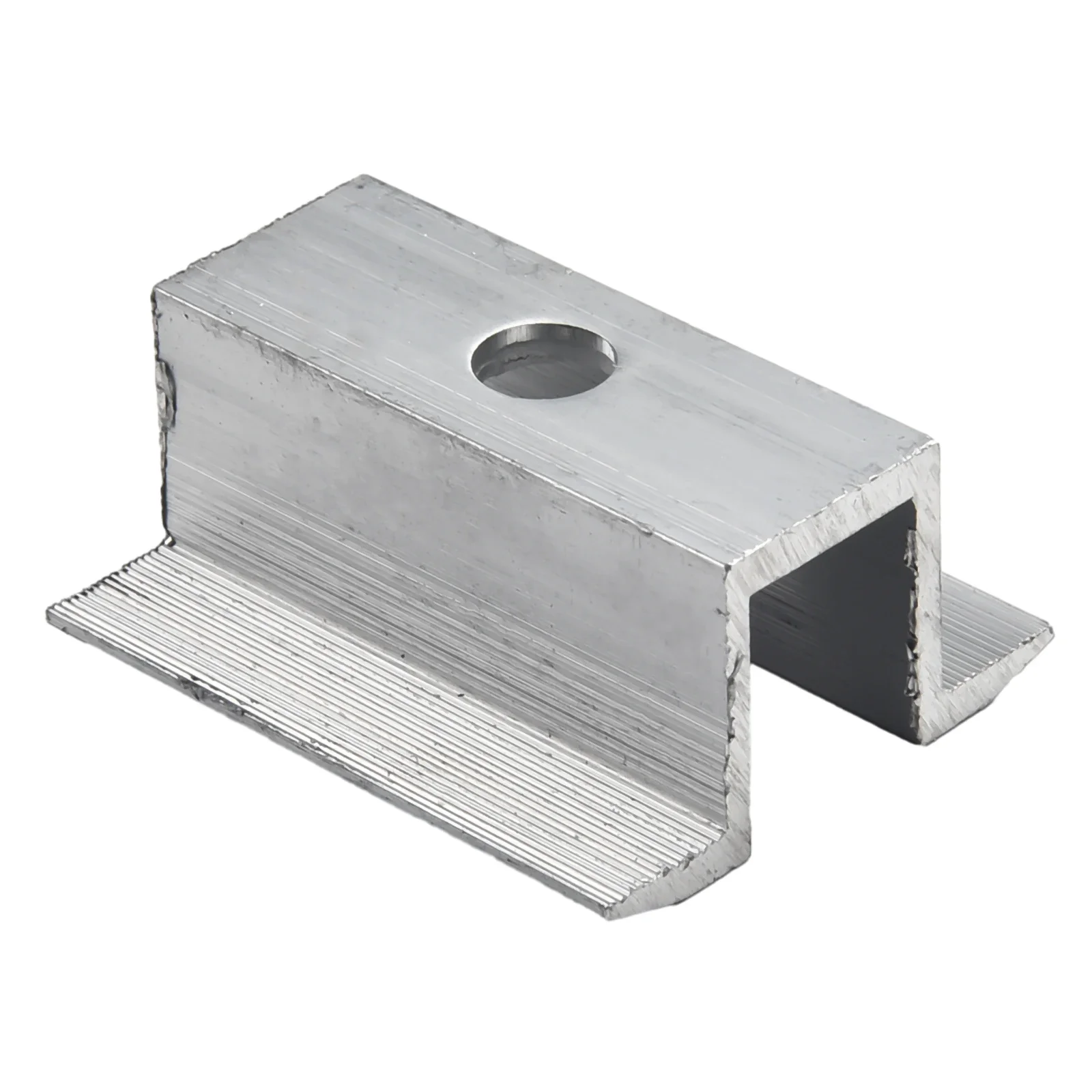 10PCS Solar Middle Clamp for Structural Integration of PV Panels on Rail Mounts Supporting 25mm to 50mm For Frame Heights