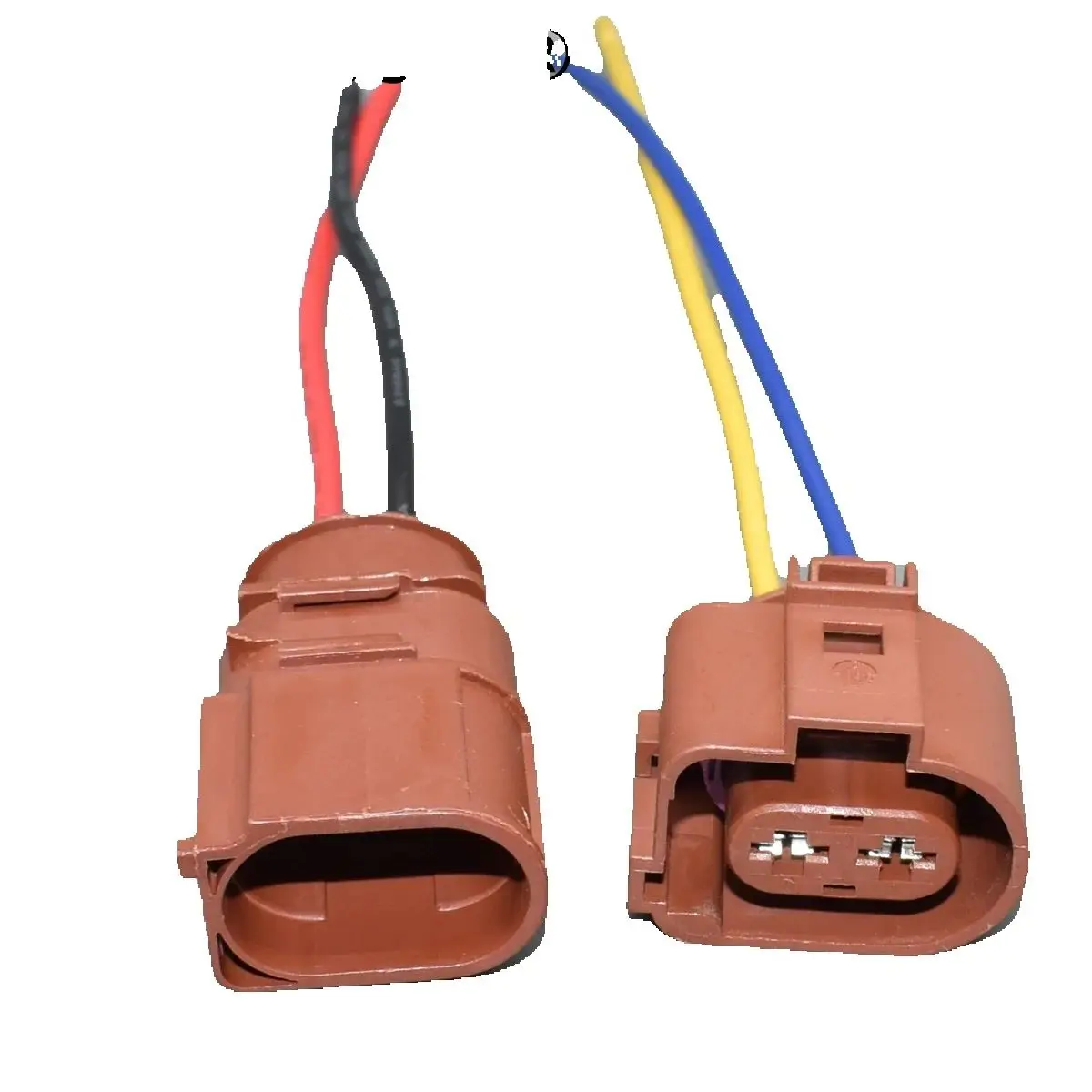 

Shhworldsea 2-контактный 6,3-мм герметичный автомобильный водонепроницаемый разъем для вентилятора для VW 3B0973852A 3B0973752A