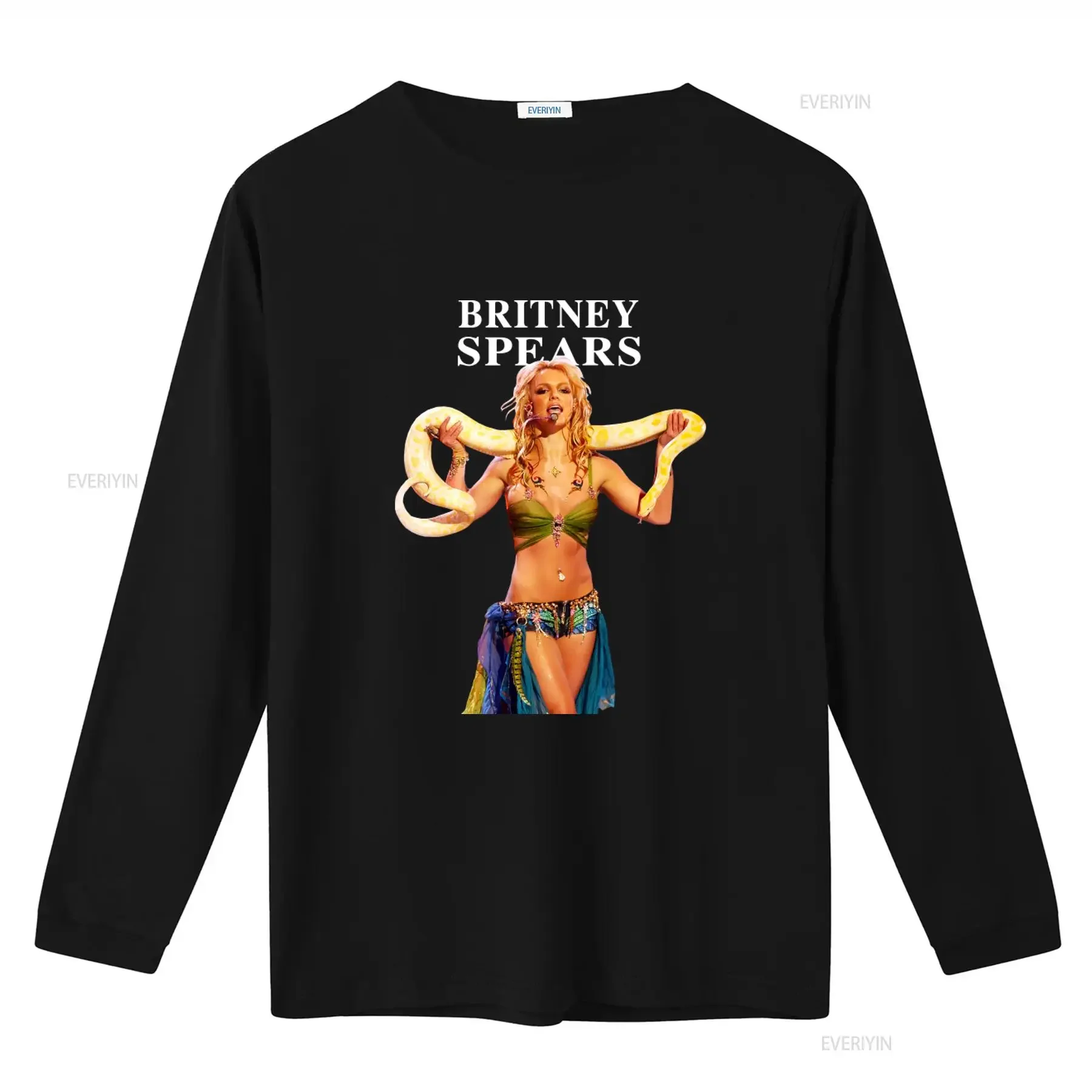Britney Spears Snake Print T Shirt Official Licensed For Women Size Large vintage Washed Slightly fashion Comfortable homme