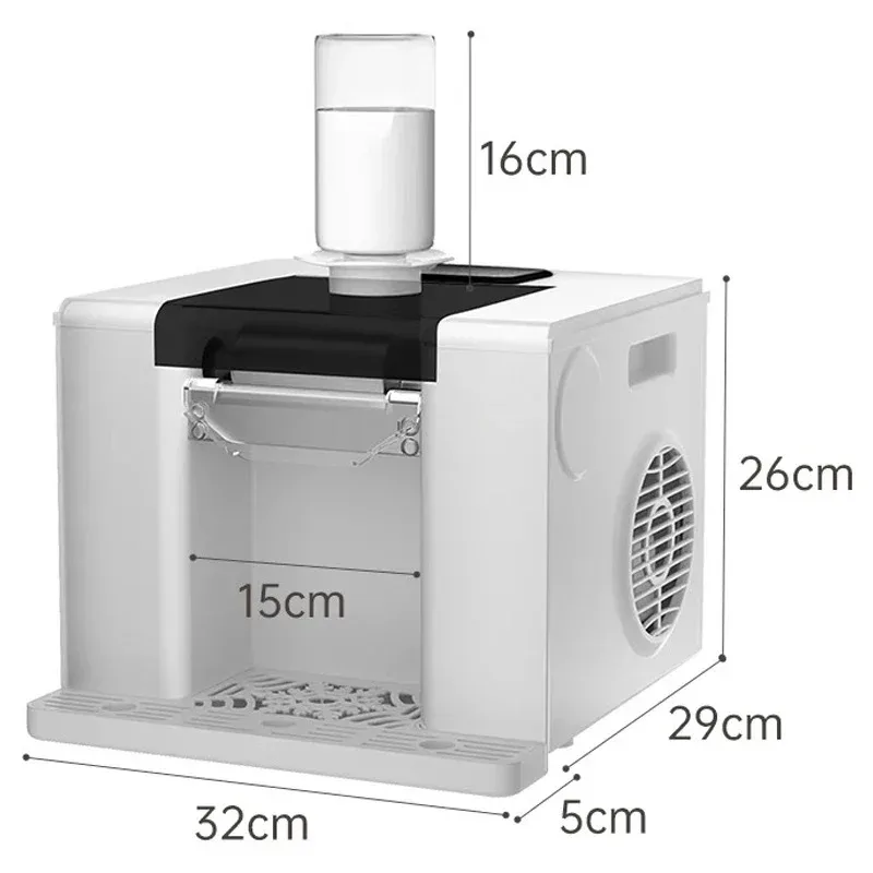1PC WS-001 Snowflake Ice Maker Shaving Machine Korean Celebrity Bingsu Machine Commercial Electric Snow Ice Maker Machine