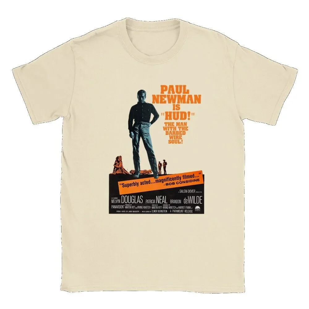 Paul Newman's HUD Tribute Tee: Vintage Homage to an Iconic T-shirt