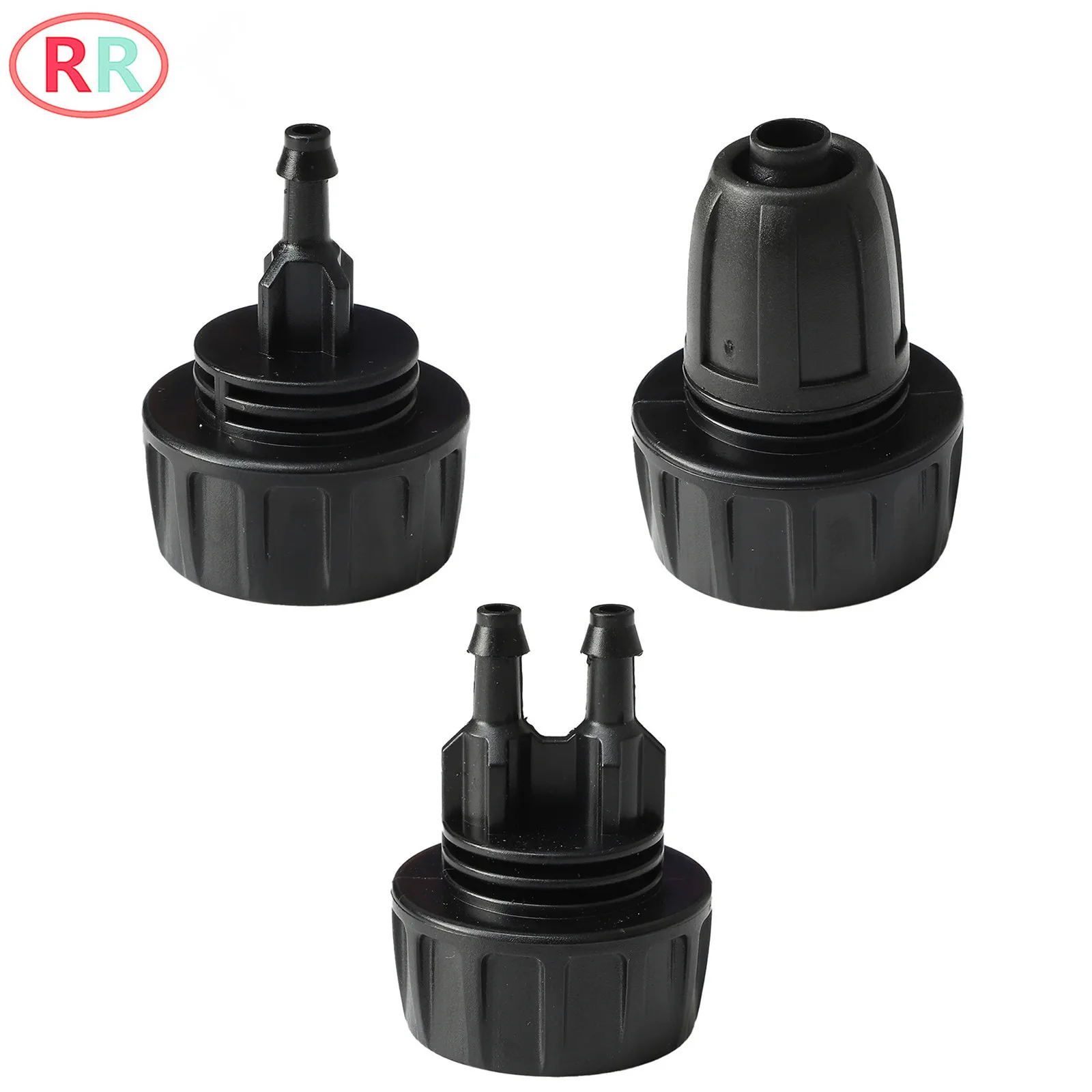 Standard Garden Faucet Adapter US Faucet Adapter 1/4 Inch Drip Irrigation Hose Connectors to 3/4 Inch System Fittings