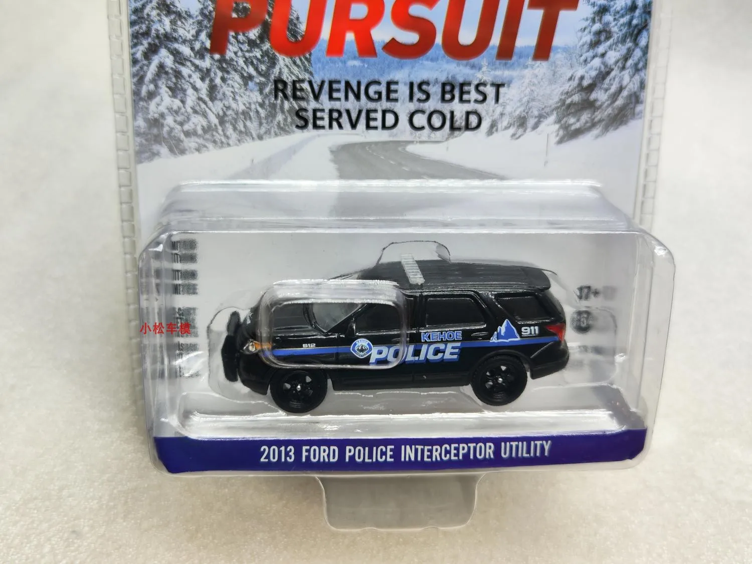 Greenlight 1:64 Cold Pursuit – Ford Detective Car 2013 – Kehoe Colorado Police Department Spielzeugauto Modell Kindergeschenk.