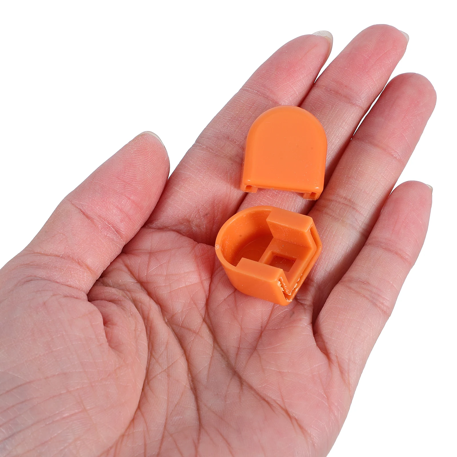 

10 Pcs Hanger Protective Cover Clothes Protectors Shoulder Pads Cap Ends Plastic Caps