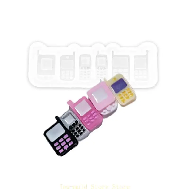 

C71B Phone Model Molds Silicone Shaker Mold DIY Resin Epoxy Cast Mold Craft