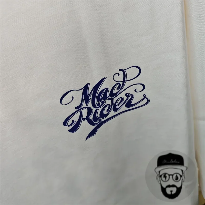 320g pure cotton MADNESS 24SS MADRIDER men's T-shirt casual loose fit Oversized T-shirt