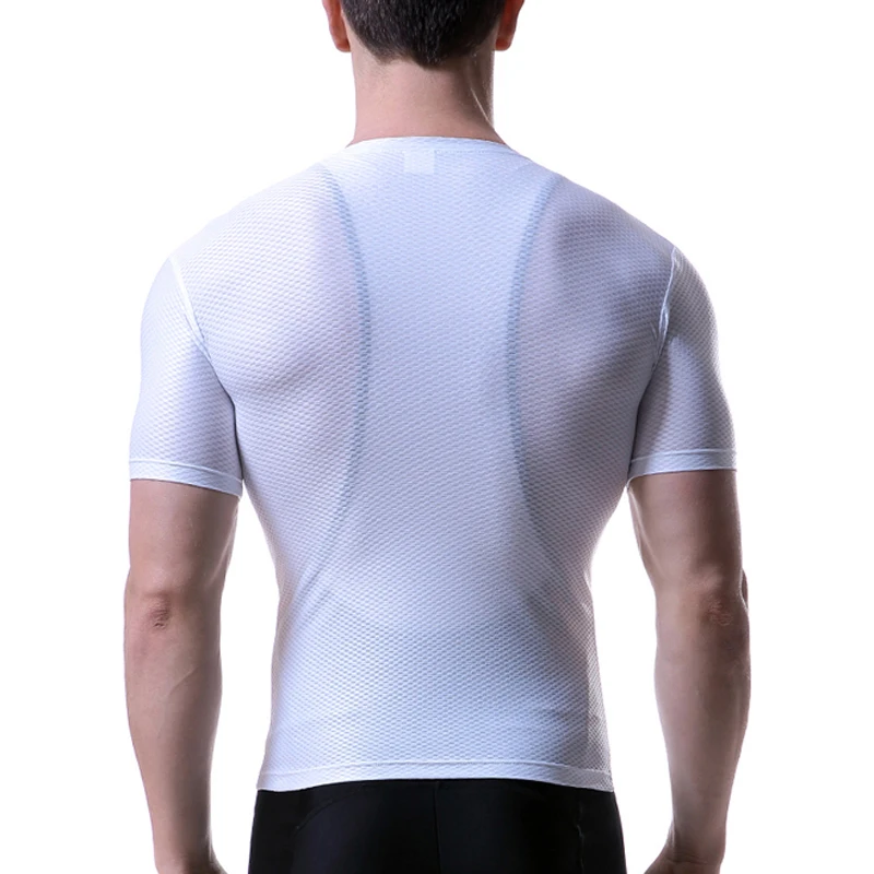 PHMAX Men\'s Cycling Sports Bottoming Shirt Summer Cycling Clothing Mesh Road Sweat Shirt Bicycle Underwear Cycling Clothing