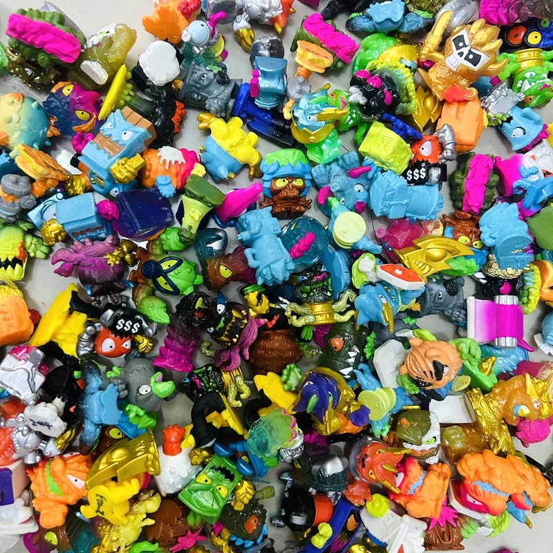 정품 루즈 스톡 보물 찾기 외계인 해적선 몬스터 보물 해골섬 액션 피규어 어린이 장난감 생일 선물