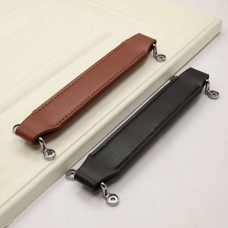 Guitar Amplifier Speaker Leather handle multi-functional speaker speaker leather handle Grip for Furniture, luggage, and bags