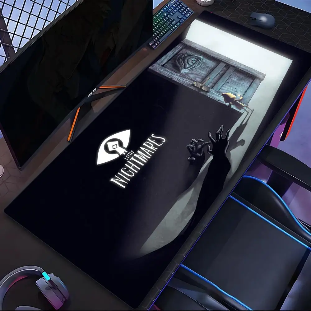 

Game Little Nightmares Mouse Pad Tablet mouse Pad Laptop xl desktop mouse mat cute HD printing Gaming keyboard pad Player 90x40