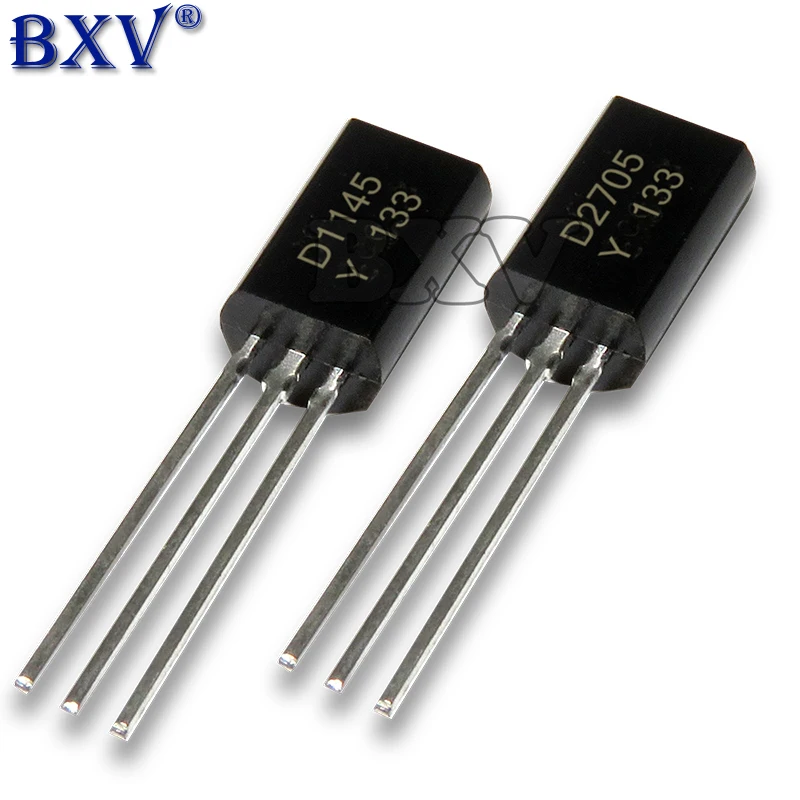 50個から-922sa1145 2sc2705 to-92l a1145 c2705,新品,25個a1145 25個c2705