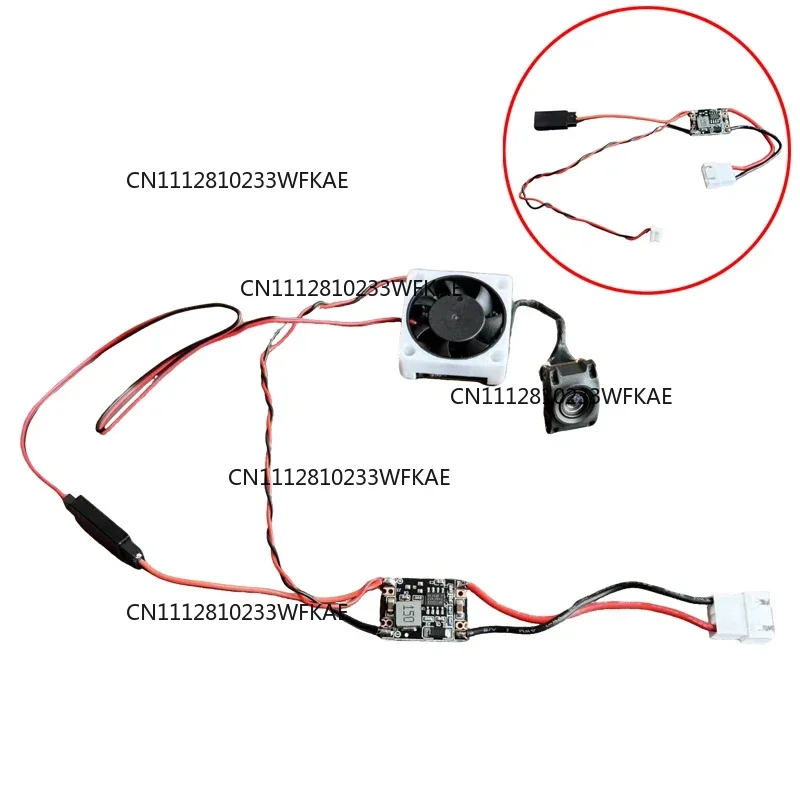 1PCS For DJI O4 Lite Air Unit BEC Voltage Regulator JST/XT30/2S/3S/4S Balance Plug Buck Module for RC Airplanne/Car/Drone Model
