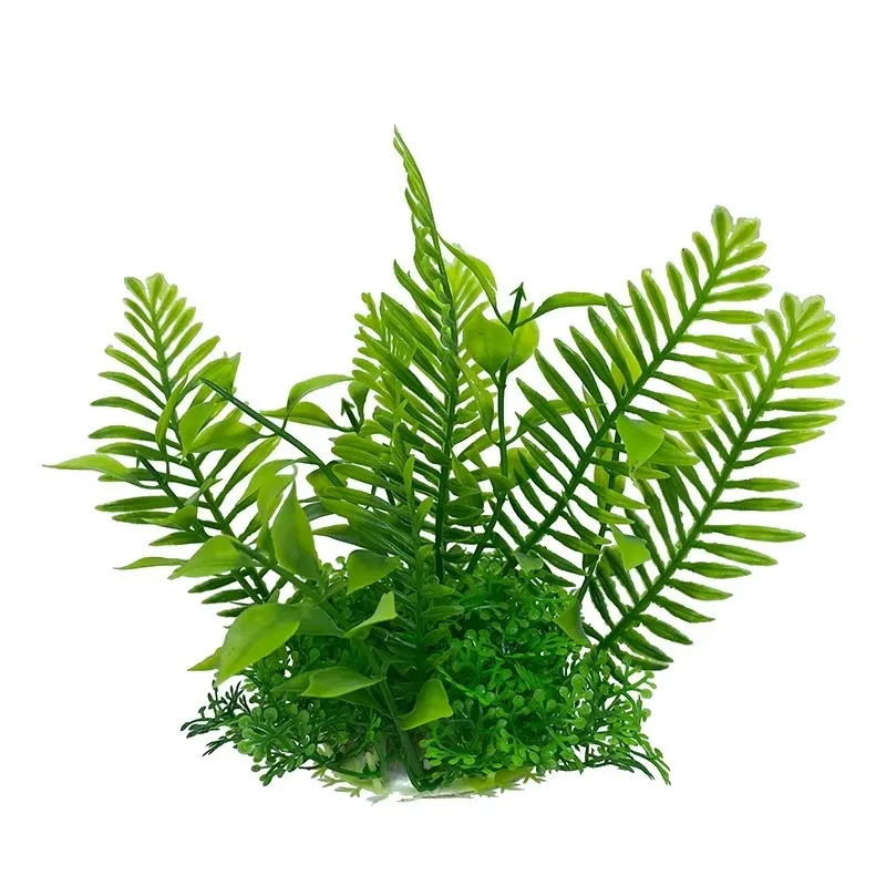 

10pcs Wholesale Eco-Friendly Plastic Aquatic Plants & Seaweed for Fish Tank Decor Aquarium Supplies & Accessories in Bags