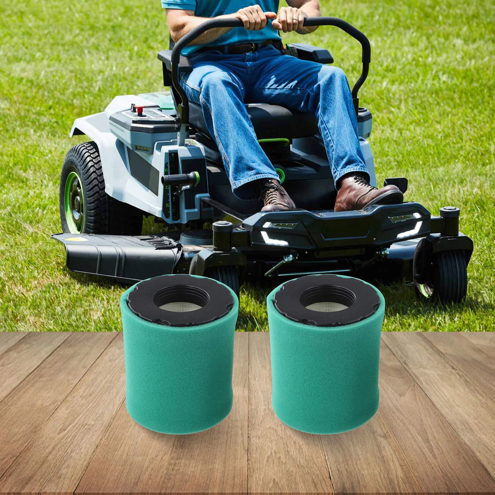 

2 комплекта сменных элементов воздушного фильтра газонокосилки для 798897 794935 653412 44M977 44Q977, аксессуары для садовых электроинструментов