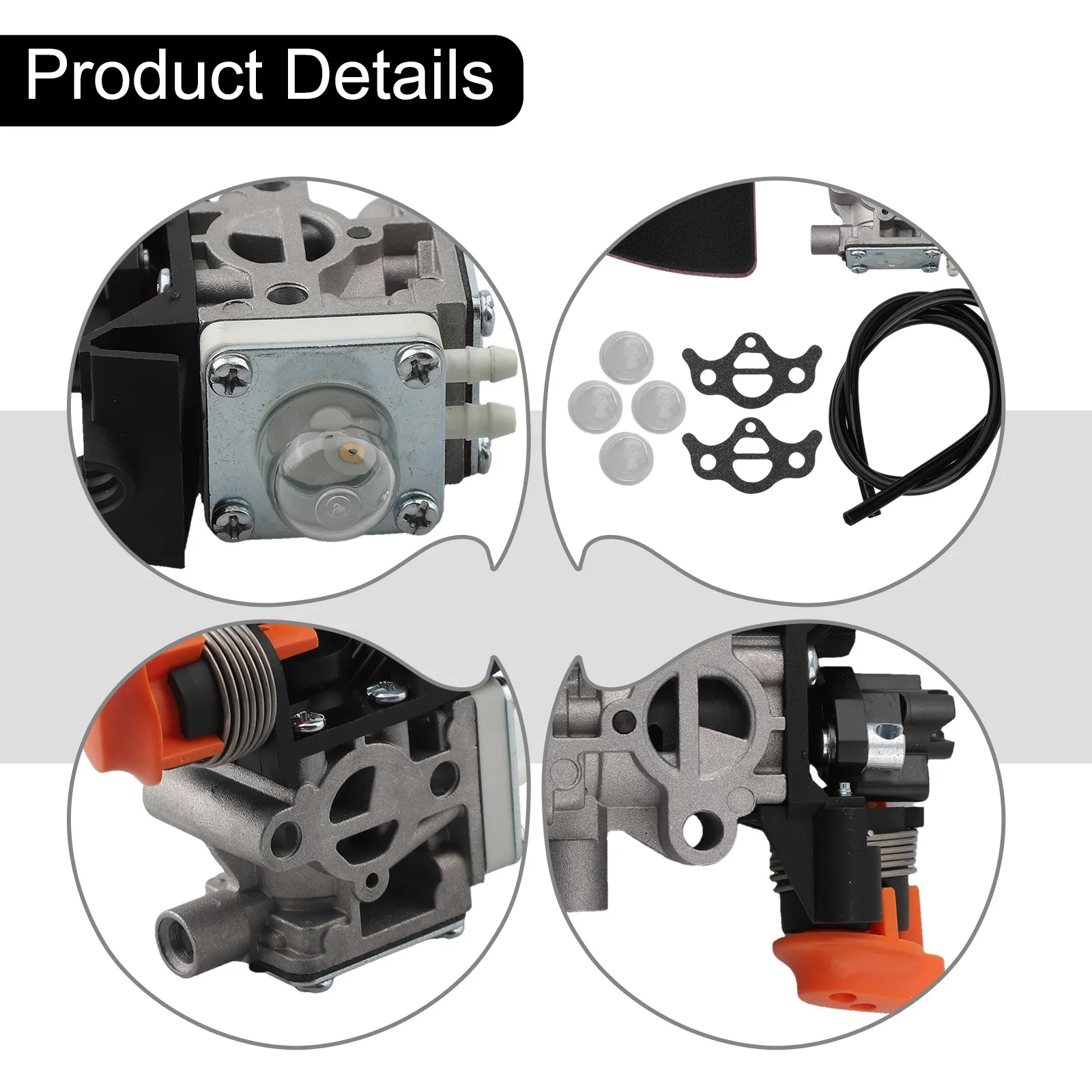 Carburetor 4149-120-0602 For HL94 FS94 KM94 String Trimmer Parts Metal Sponge Replacement Lawn Garden Tools