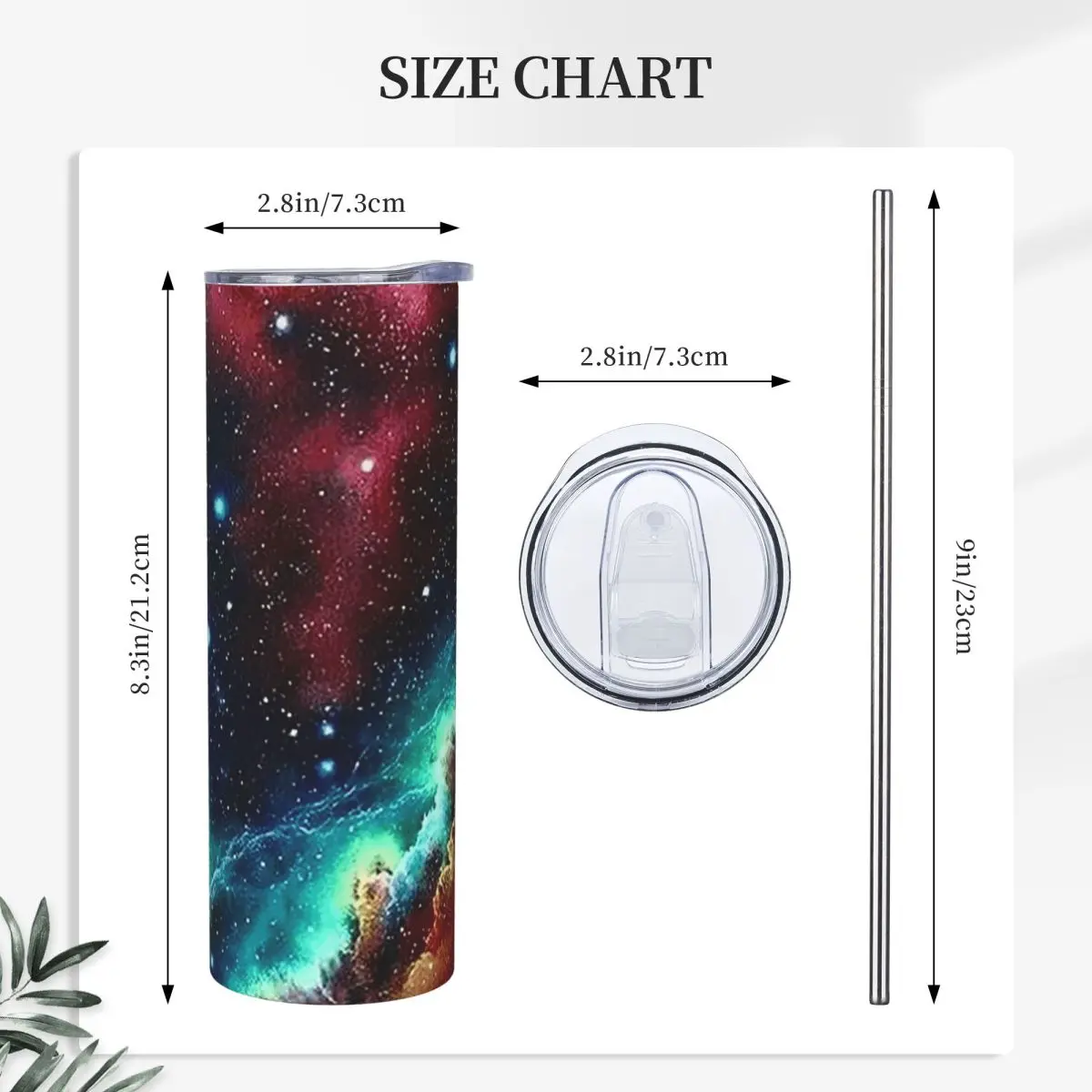 Constellation Star Clusters Galaxies Print Halloween Stainless Steel Tumbler Mugs Thermal Cold Cups Straw With Lid 20oz