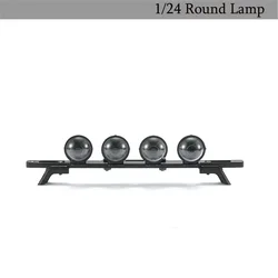 for AXIAL SCX24 Dome Light Round Lamp 1:24 Dome Light MI Jimny Truck RC car accessories Upgrade parts carro de control remoto