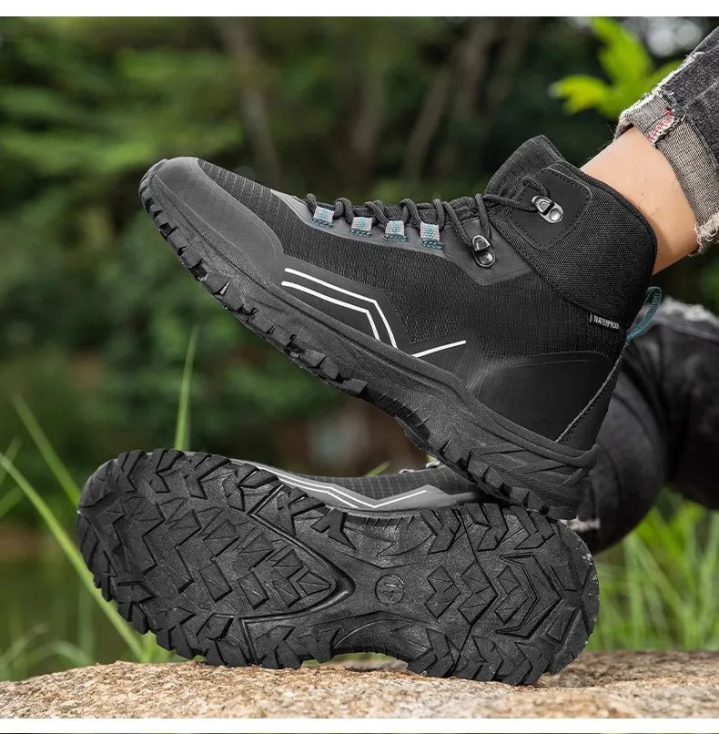 Classic 2025 Bestseller Winter New Arrivals Unisex Outdoor Hiking Shoes Durable Hiking Boots Classic Mountaineering Boots