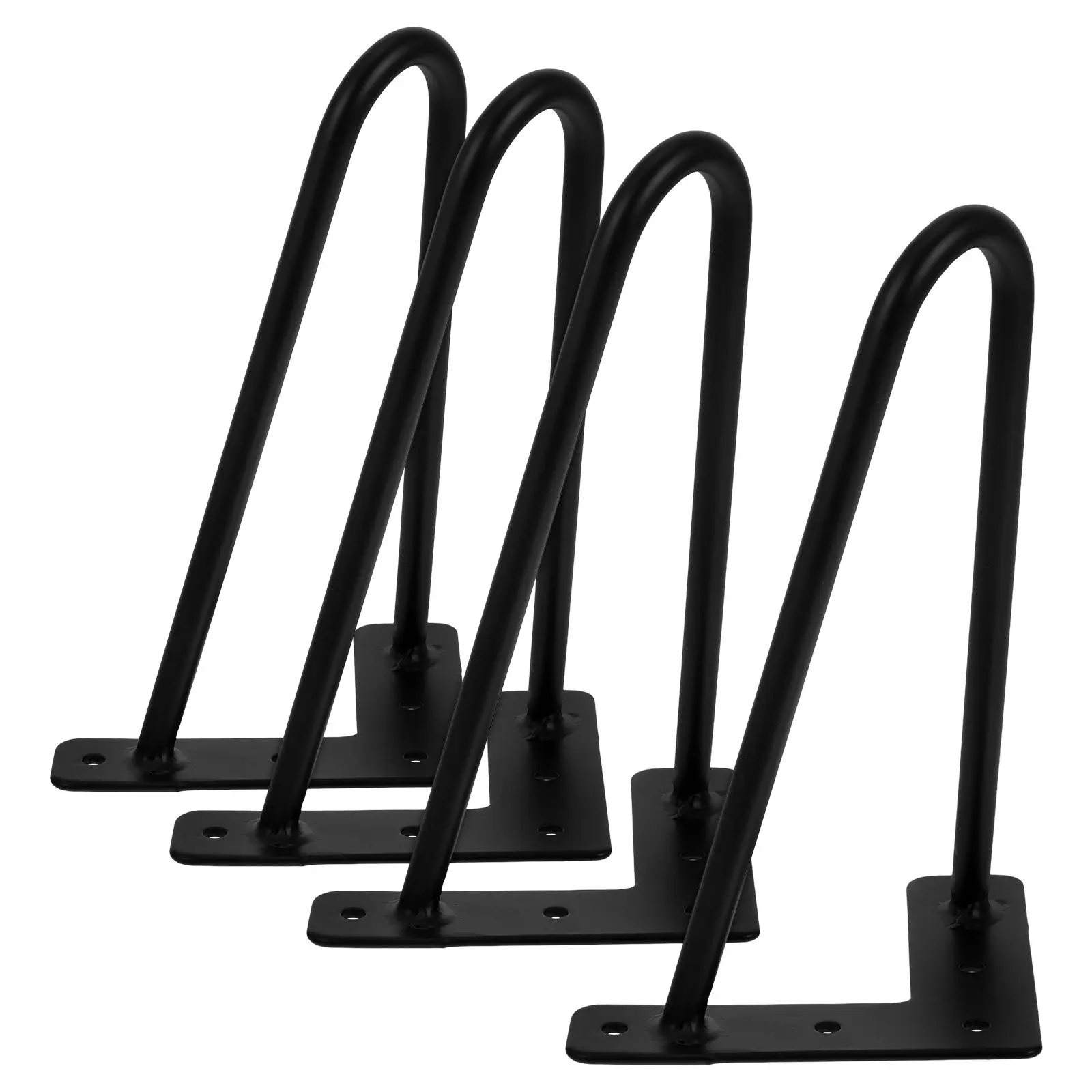 

4 шт. металлические железные опоры-кронштейны для тяжелых нагрузок для столов, кофейных столиков, прикроватных тумбочек, полок, скамеек, мебели для автофургонов