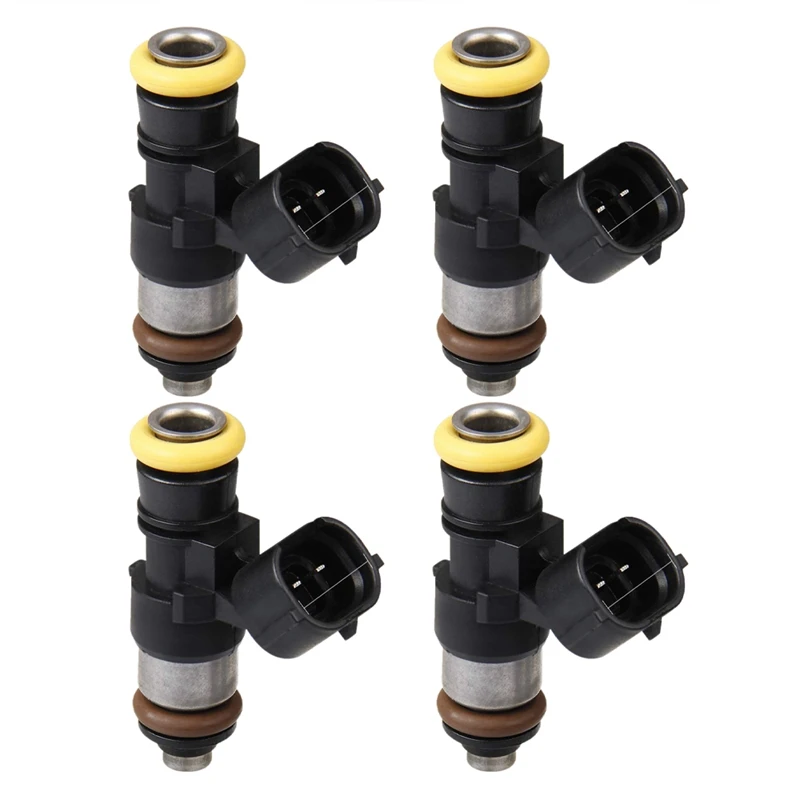 4X Fuel Injector High Impedance 210Lb 2200Cc Gas Petrol Methanol 0280158821