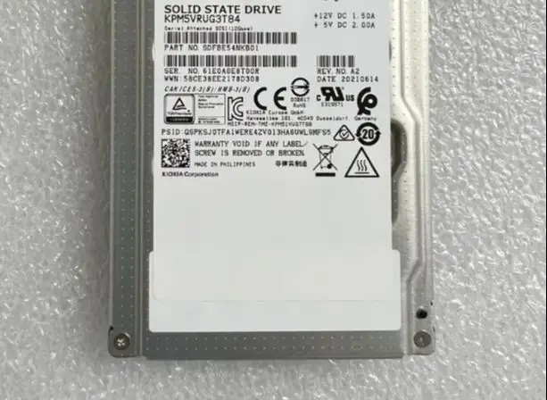 

For NEW Armor KPM5VRUG3T84 PM5 3.84T KPM6XRUG15T3 PM6 15.36T SAS 12G Server SSD