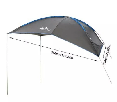 Sunproof car tailgate tent - durable and versatile, ideal for outdoor adventures