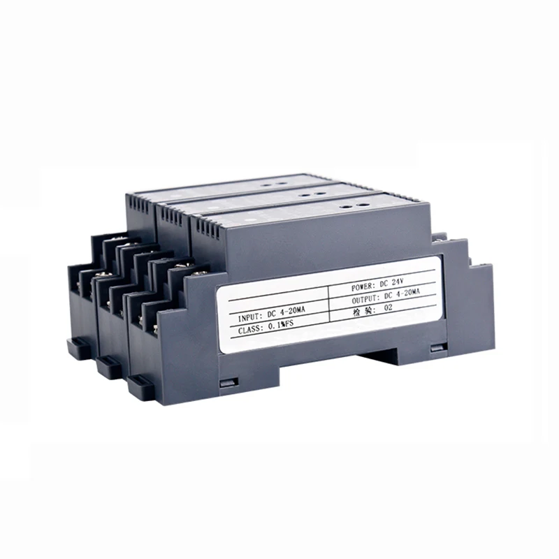 4-20mA DC transfer to 4-20mADC signal isolator with zero and span DC ampere transmitter 4-20mA transfer sensor