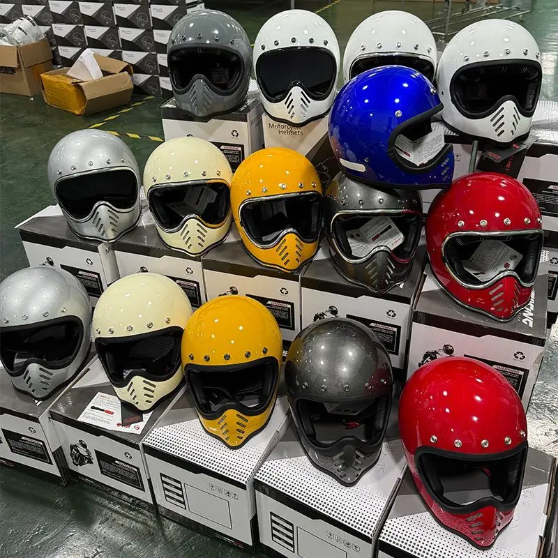 aliexpress motorcycle helmet HAX Full Face DOT Approved with Dual Rear Wing and Pinlock Ready managing comfort liner pulls sweat away during summer traffic crawls or spirited backroad runs Yellow Dragon RHKC Motorcycle Helmet