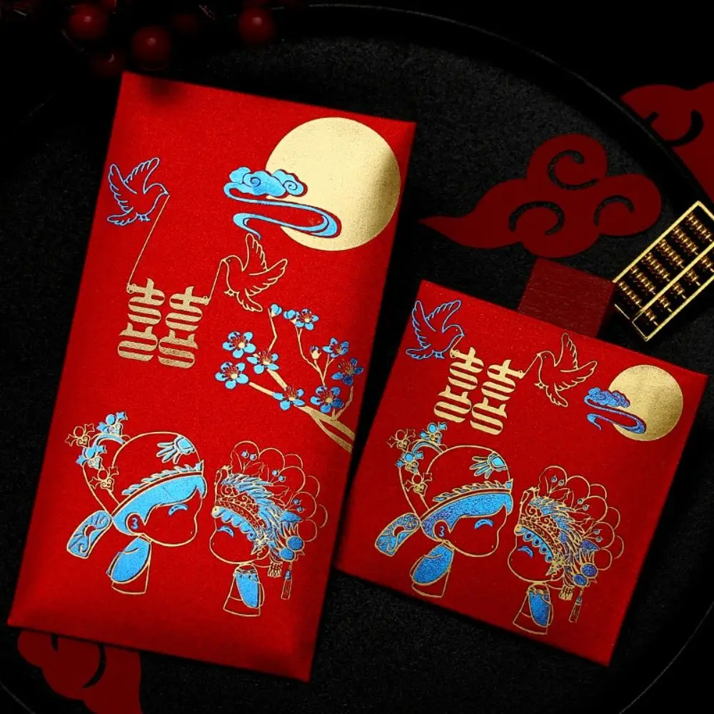 New Year's Blessing Bag Red Envelope Luck Money Bag New Year Gifts Money Pocket Best Wishes New Year Packet HongBao